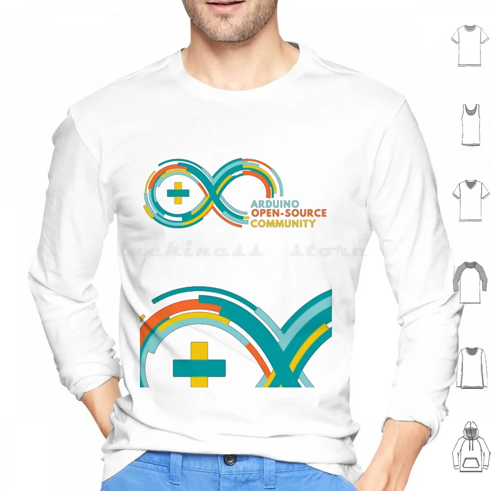Open Source Heroes Hoodie Cotton Long Sleeve Arduino Arduino Galaxy Arduino Wallet Arduino Stuff Best Seller Arduino