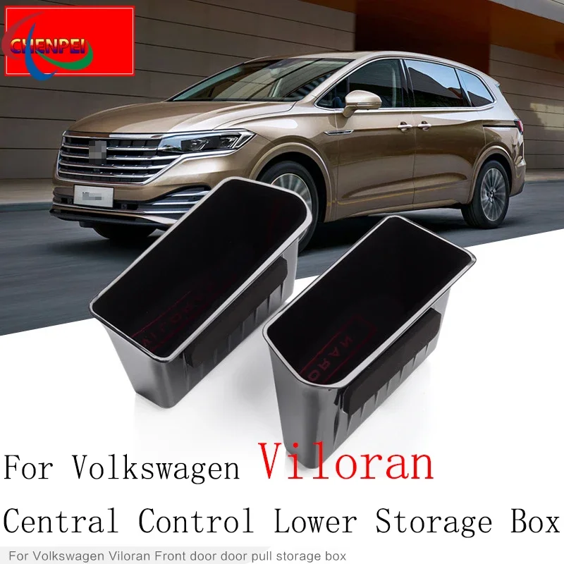 Car Armrest Box Storage Center Console Organizer Container Holder Box For Volkswagen Viloran Central Car Accessories