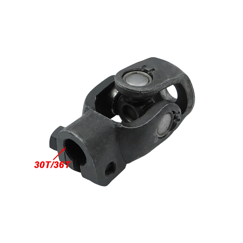 30T/36T-15mm D Phosphate Universal Steering Ball U-Joint for ATV UTV Go Golf Cart Dirt Bike Utility Terrain Vehicle Parts
