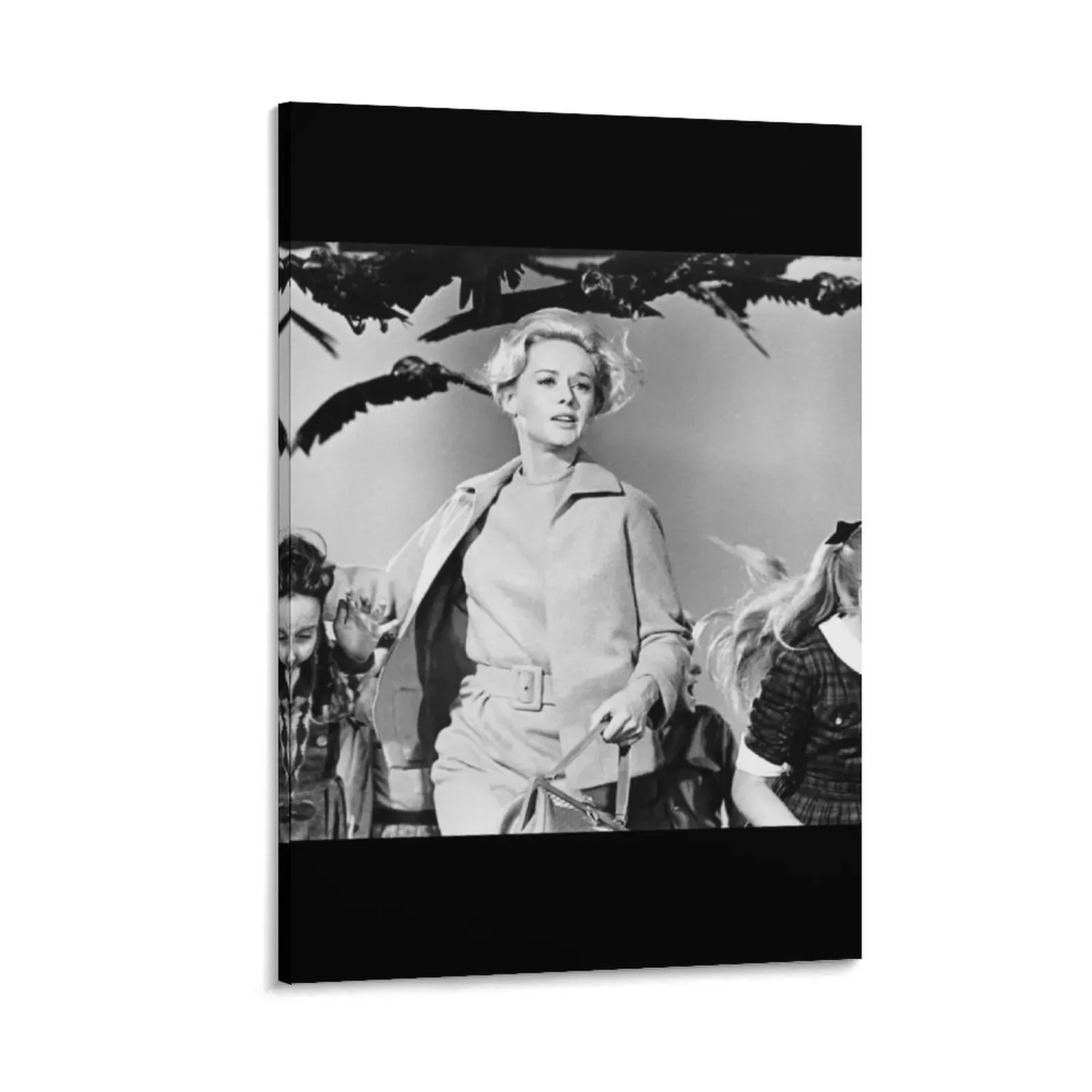 

Tippi And The Birds Canvas Painting cute room decor art mural posters for room Paintings