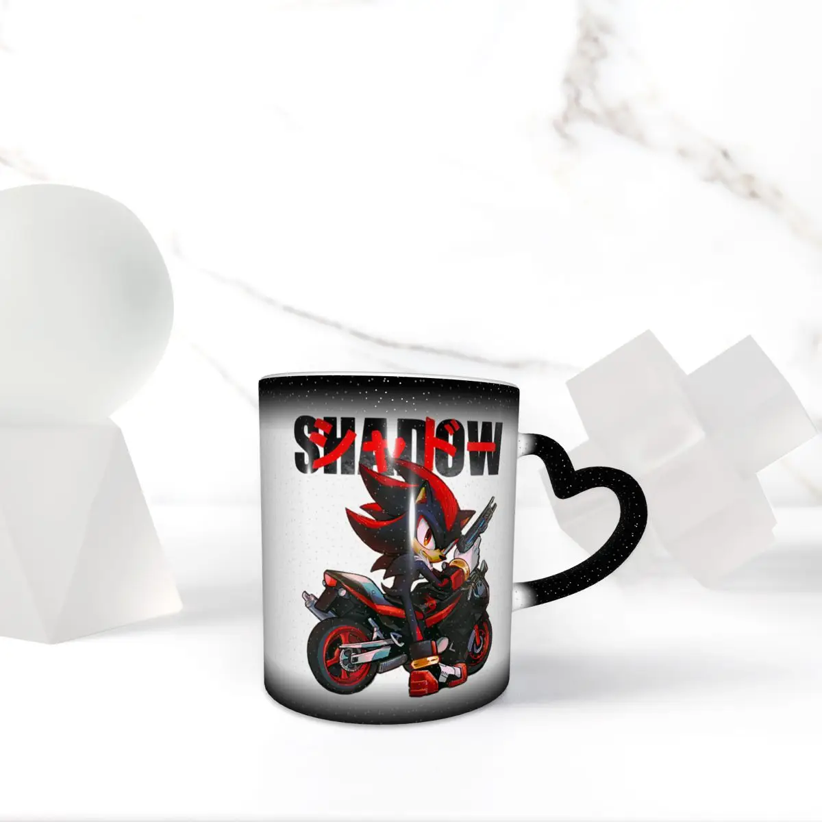 Sonic Shadow Cartoon The Hedgehog Mug Funny Ceramic Coffee Cups Tea Mugs Milk Cup Drinkware Gifts for Friends