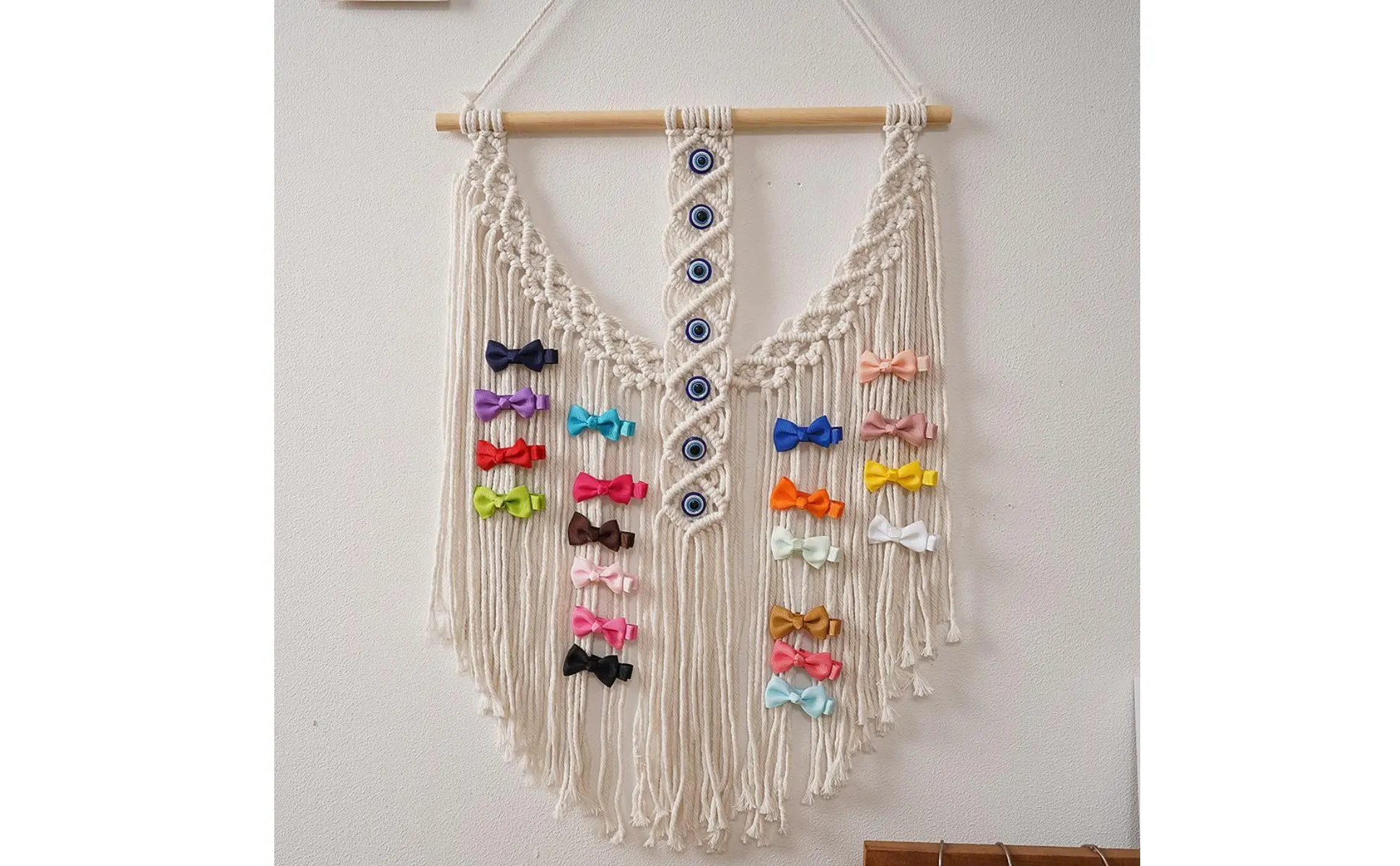 Evil Eye Wall Hanging Tassels Handwoven Tassel Wall Hanging Evil Eye Tapestry Easy to Hang Long-Lasting for Bedroom Evil Eye Wall Hanging Tassels Handwoven Tassel Wall Hanging Evil Eye Tapestry Easy to Hang Long-Lasting for Bedroom