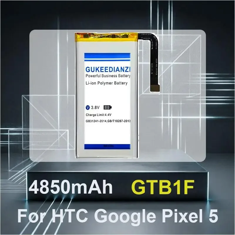 

GTB1F 4850mAh High Capacity Mobile Phone Battery For HTC For Google Pixel 5
