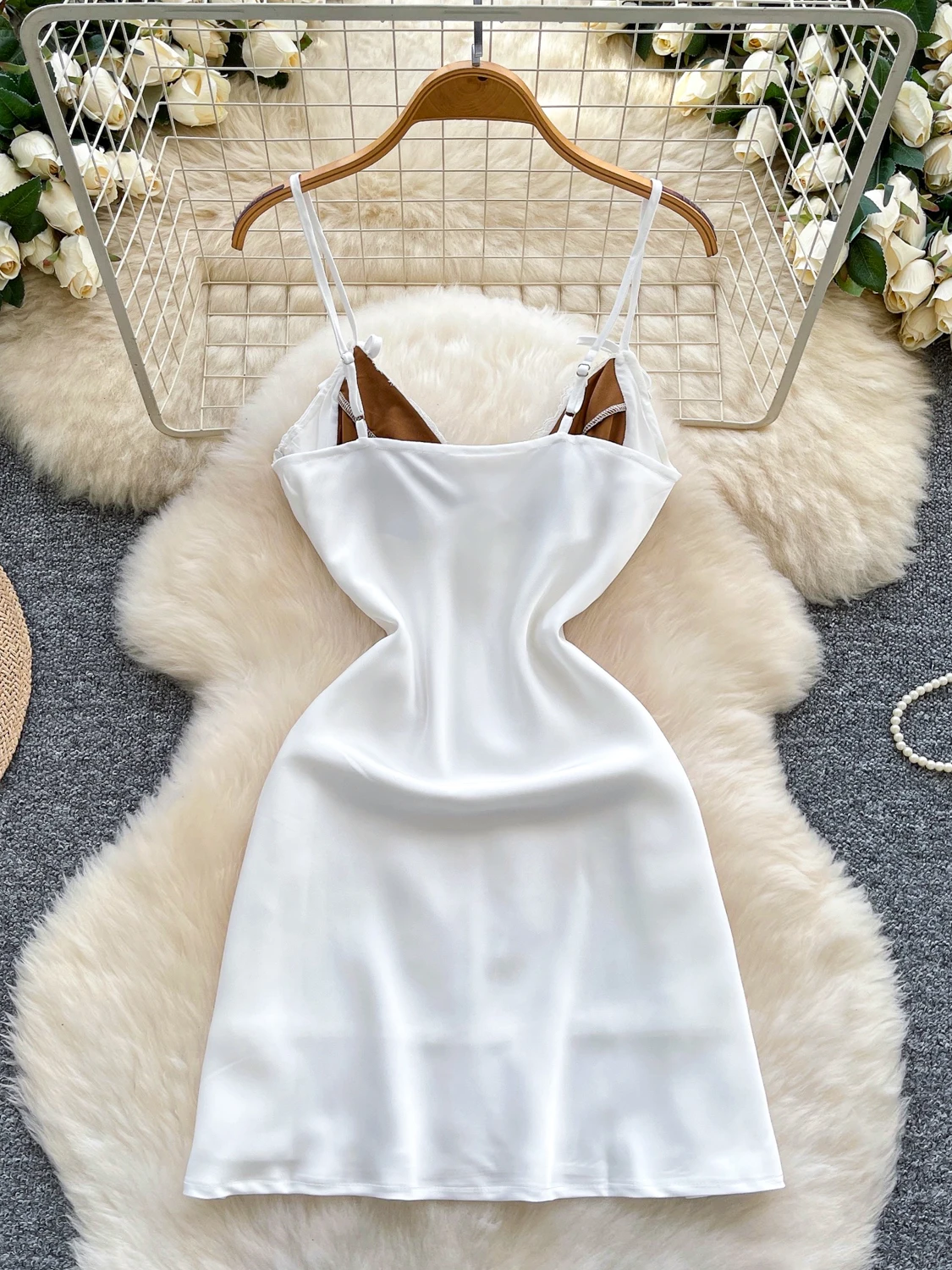 تنورة نسائية Pure Desire Dr 2025 جديدة مثيرة للفتيات الحارة والدانتيل تنورة على شكل حرف a عالية الخصر من ألياف البوليستر الصيفية... #4