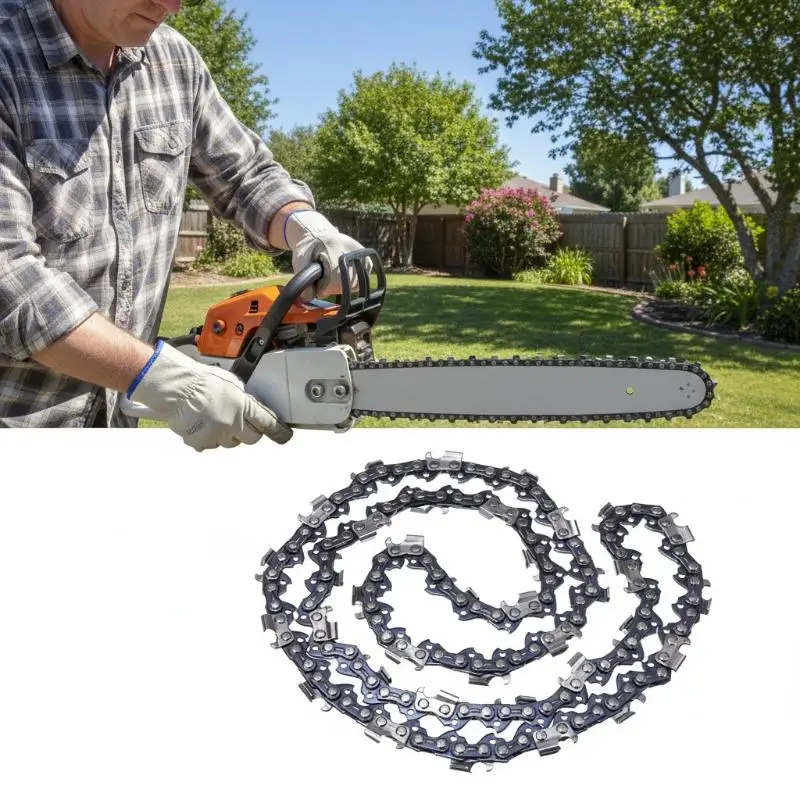 

Chainsaw Chain For 20/22/24 Inch Bar 76/86/94 Drive Link Replacement Chainsaw Blade