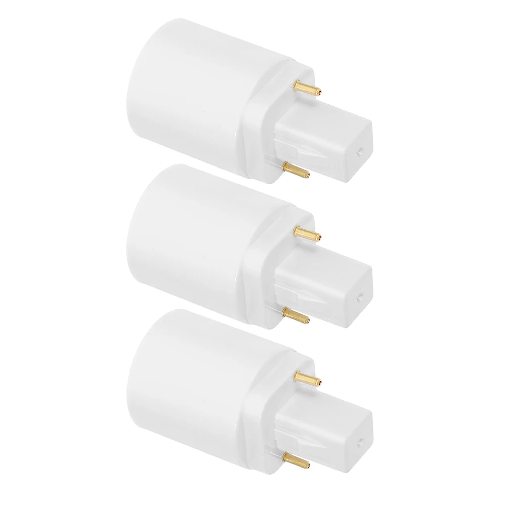 

3 pcs Lamp Base Converter E27 E26 E14 To Socket Adapter, Light Bulb Plug For Led Bulbs, Easy Installation, Home Office
