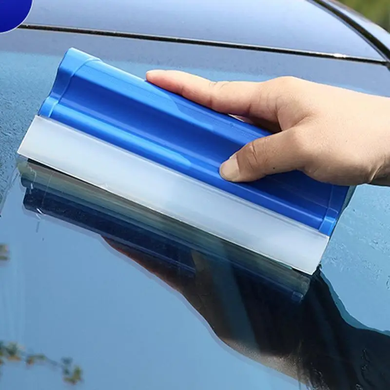 Window Scraper For Car Glasses Cleaner Tool Multipurpose Windshield Squeegee Windshield Cleaning Tool Ergonomic Silicone