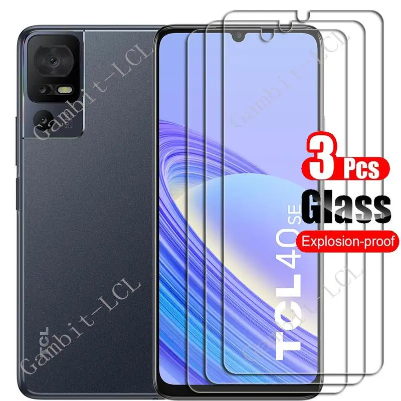 1-3PCS Tempered Glass For TCL 40 SE 6.75"  Protective Film ON TCL40SE TCL40 40SE Screen Protector Cover