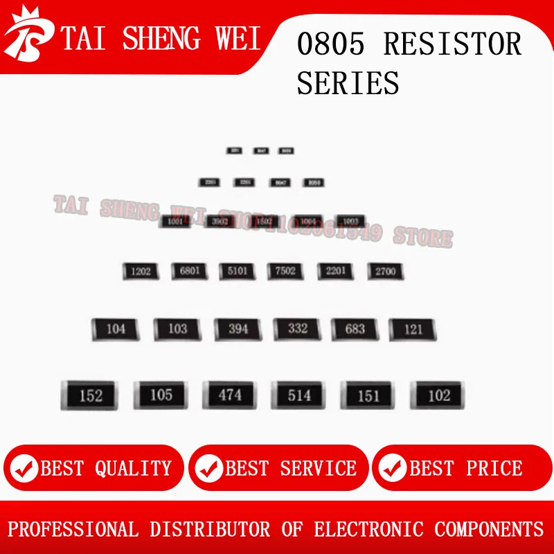 100PCS 0603 0805 Sm…