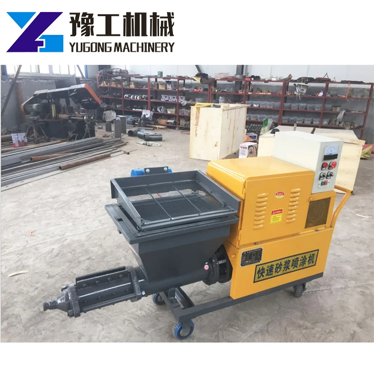 

Mortar Sprayer Wall Cement Spray Plaster Machine Concrete Spray Machine Wall Putty Plaster Spraying Machine Mortar Spray Machine