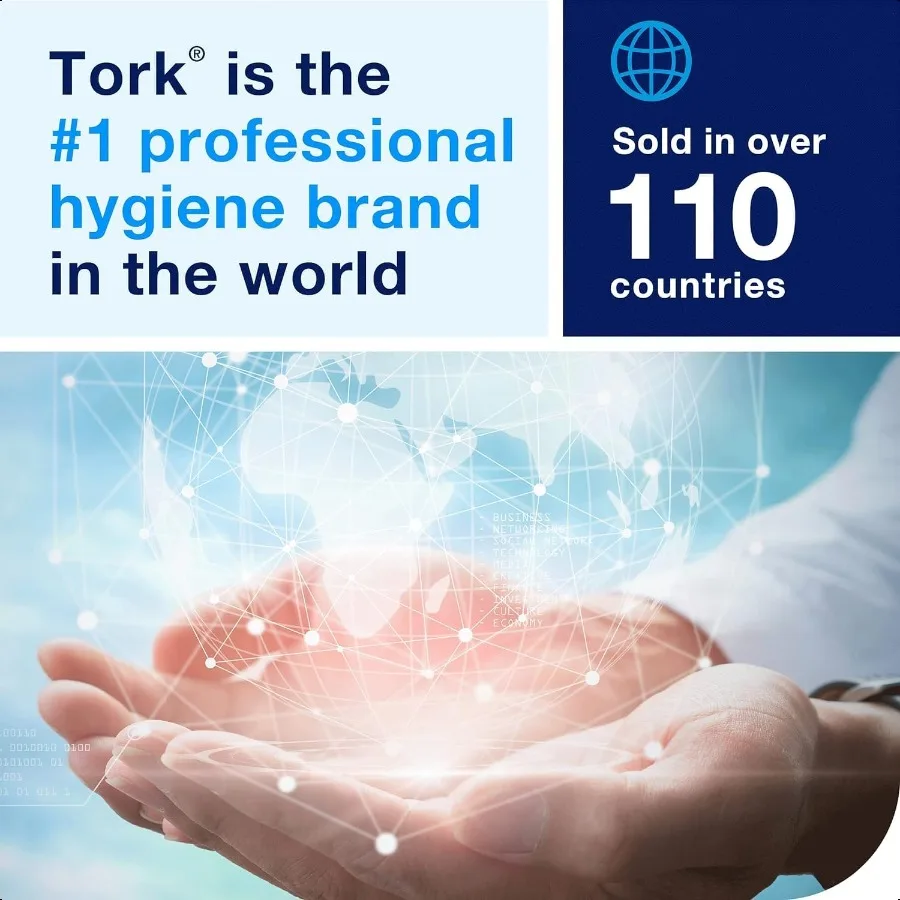 Tork Advanced Facial Tissue White Soft Gentle 2Ply F1 Dispenser Compatible 30 Boxes x 100 Tissues TF6810