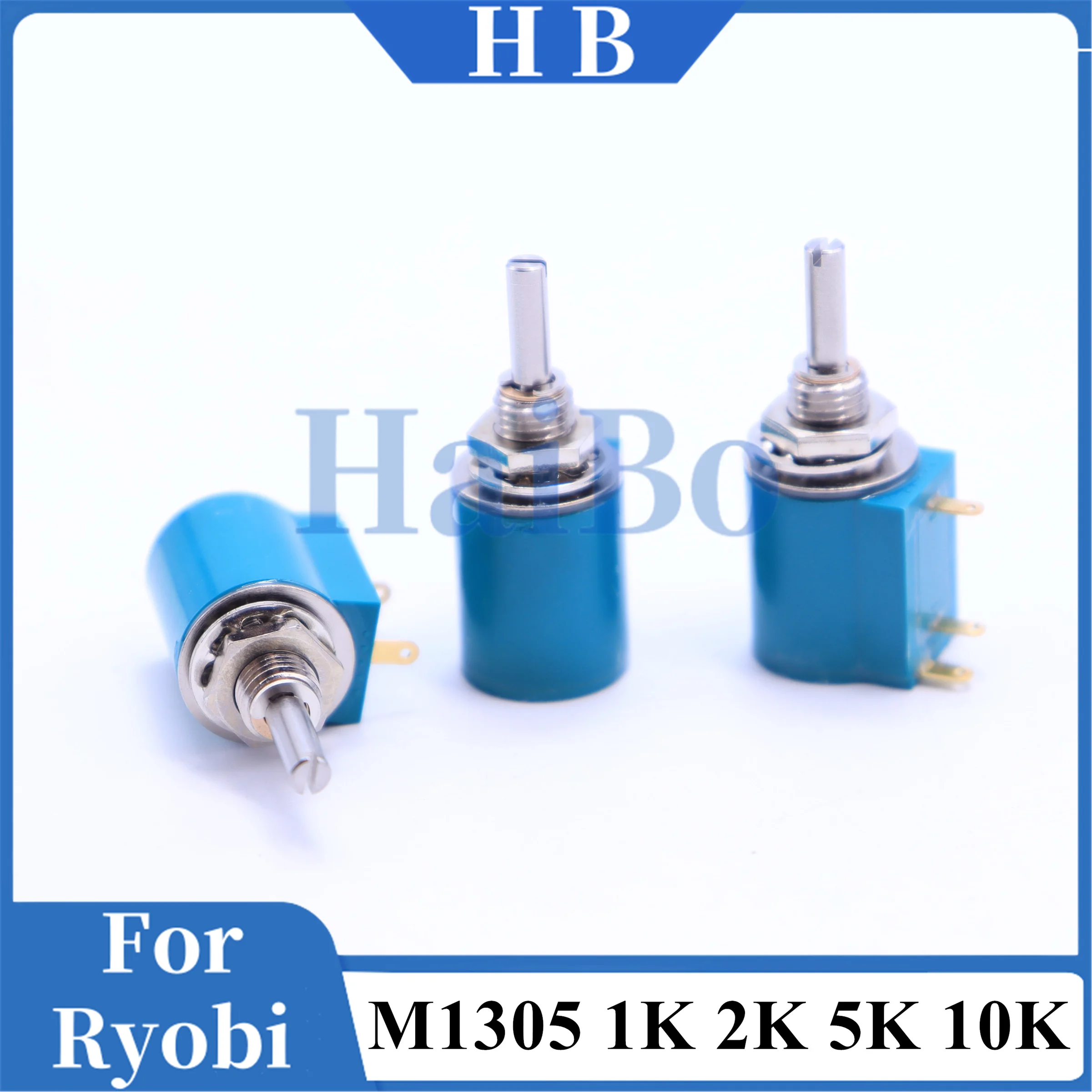 Best Quality 1/5/10Pieces COPAL M1305 1K 2K 5K 10K 5 Multiturn Potentiometer For Ryobi Akiyama Printing Machine Parts