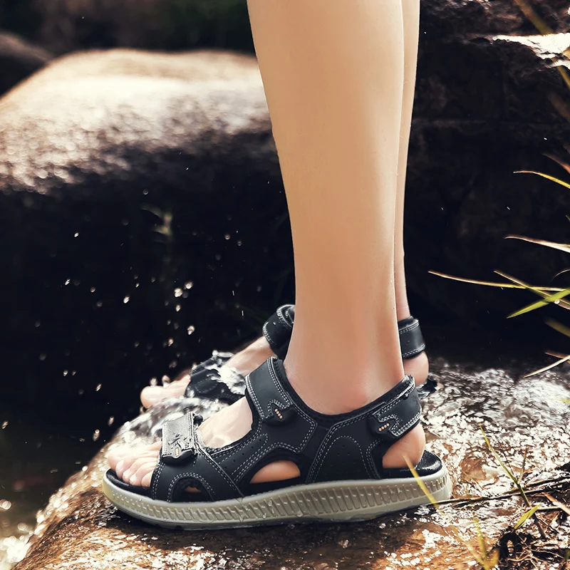 

Big Size Men Shoes Outdoor Non Slip Men's Hiking Lightweight Comfortable Casual Sandals Summer Breathable Water Sandals For Men