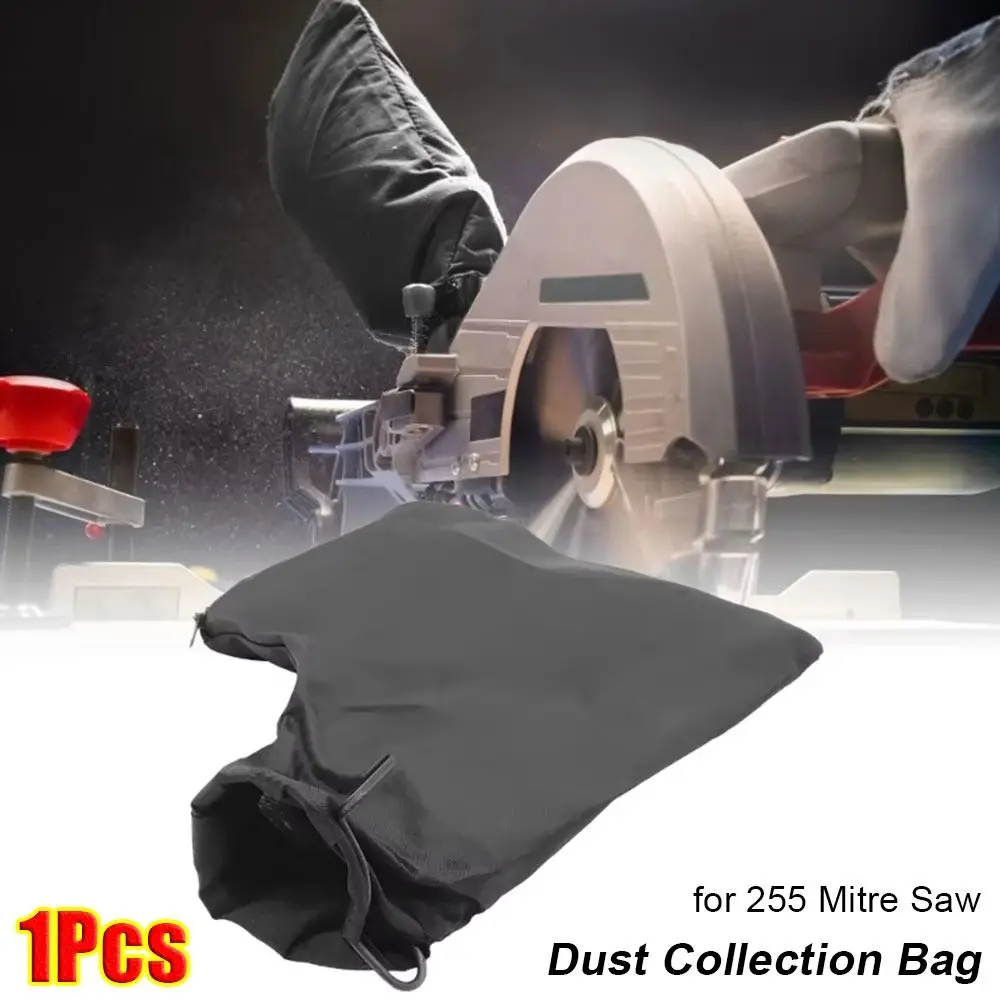 

1 шт. универсальный мешок для сбора пыли, простая установка, пластиковый мешок для пыли для пилы, беспорядка для опилок, инструмент для обработки древесины для торцовочной пилы 255