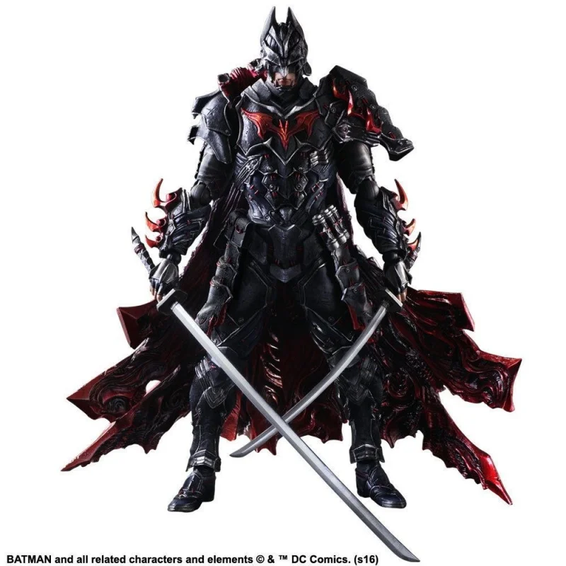 Nouvelle figurine d'action Bushido Batman 27cm, modèle de collection, jouet, cadeaux, ornement de bureau, cadeau de vacances, en Stock