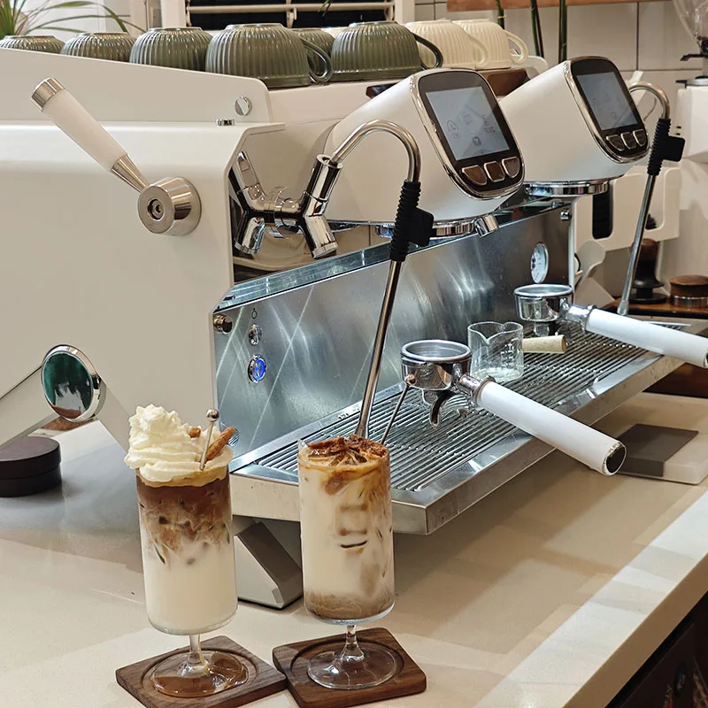 TZ 2 Group Coffee Espresso Machine Commercial