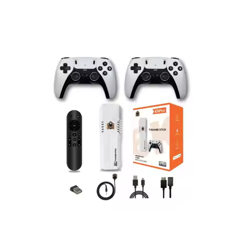 K8 PRO Game Stick&amp;TV BOX 64G 4K HD Video Game Console Wireless 2.4G Controller Retro Console 40000 Games For PS1 Christmas Gift