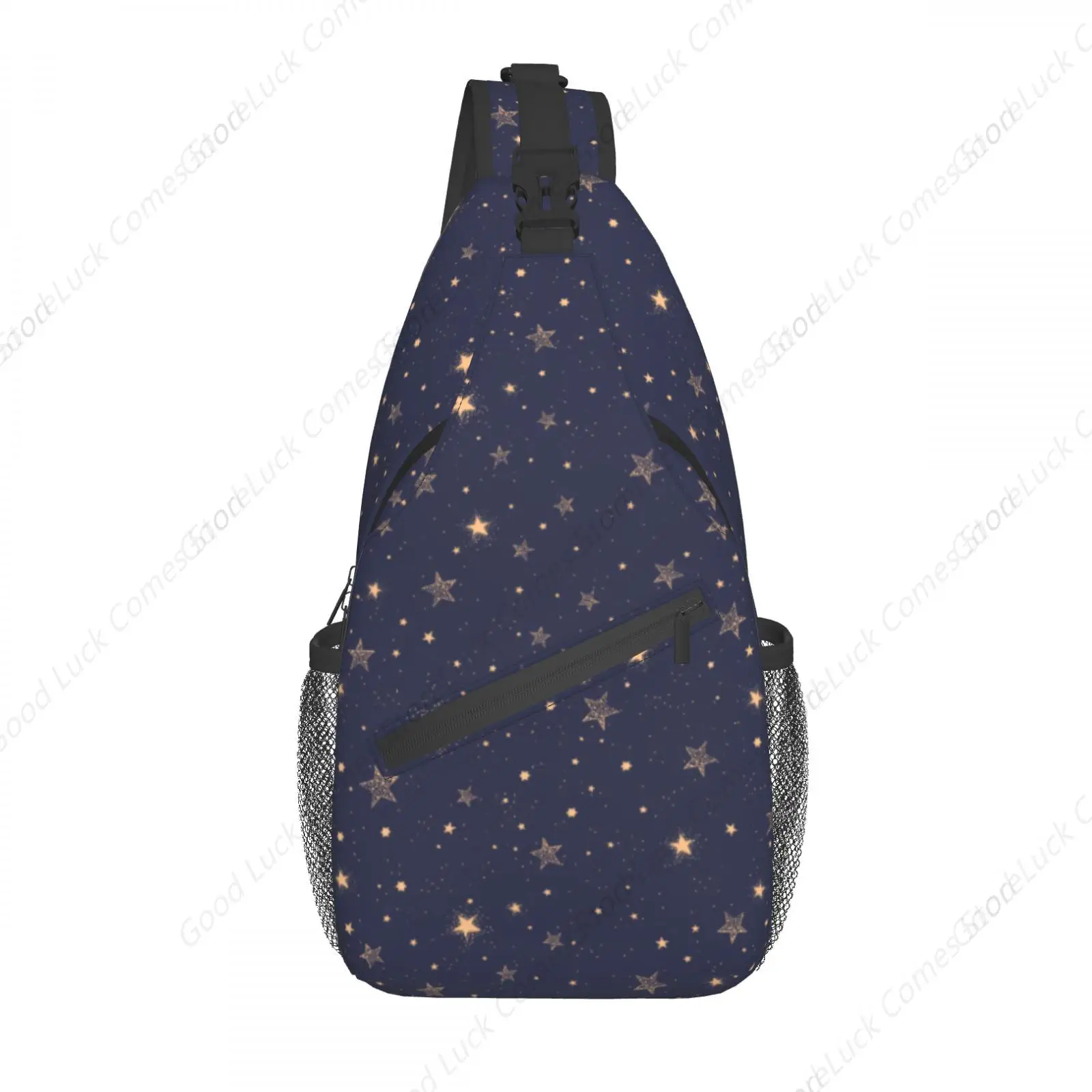 

Night Sky Stars Crossbody Bags Trendy Sling Backpack Chest Shoulder Bag Gym Cycling Travel Hiking