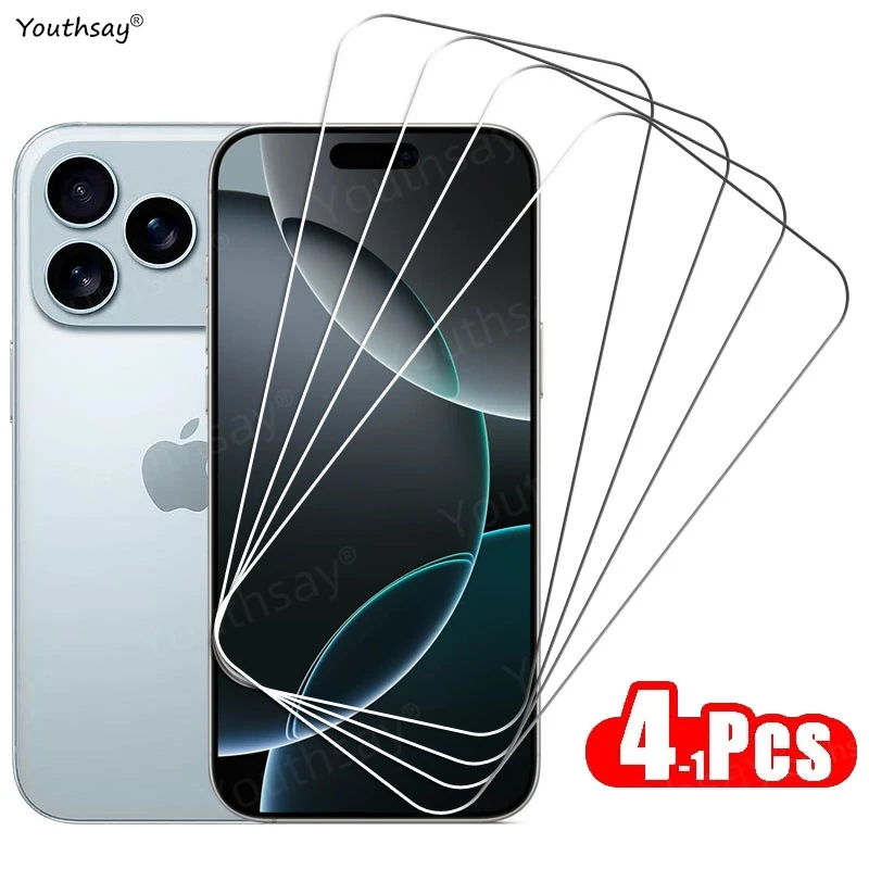 Vollklares gehärtetes Glas für iPhone 17 Pro Max Displayschutzfolie iPhone 17 16 Pro Max Bildschirmglas Telefonfolie iPhone 17 Pro Max – Detail 1