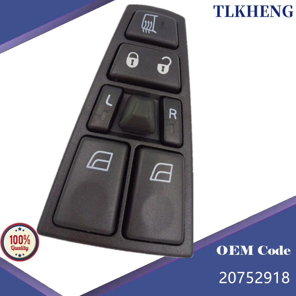 

Выключатель стеклоподъемника для Volvo 9700 FH FH12 FH16 FM FM12 FM9 FMX NH12, 1999-2013