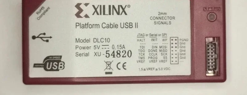 Original XILINX Platform DLC10 downloader line HW-USB-II-G burning simulator