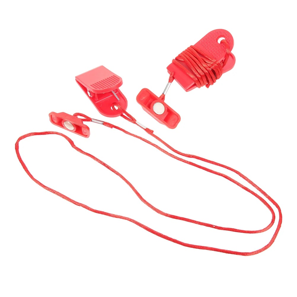 

2 Pcs Treadmill Accessories Safety Key for Emergency Stop Running Machine Lock Replacement Magnet