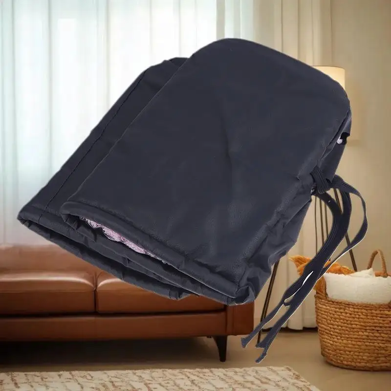 زوج من القفازات الساخنة لركوب الدراجات في الشتاء - جلد PU مقاوم للمطر والرياح، أغطية بمقبض سميك