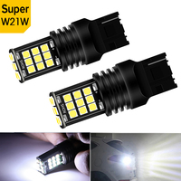 2PCS High Power T20 P21W 1156 R5W 7440 W21W CAN-bus LED DRL Daytime Running Light Backup Lamp Bulbs For Lada Kalina Granta Vesta