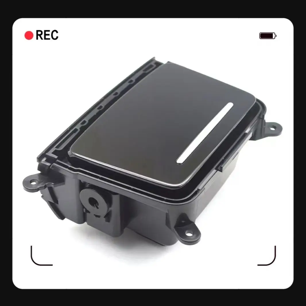 

Storage box oddments box Piano paint black For Audi 2020 2021 2022 A4 B9 A5 Q5 Made in China