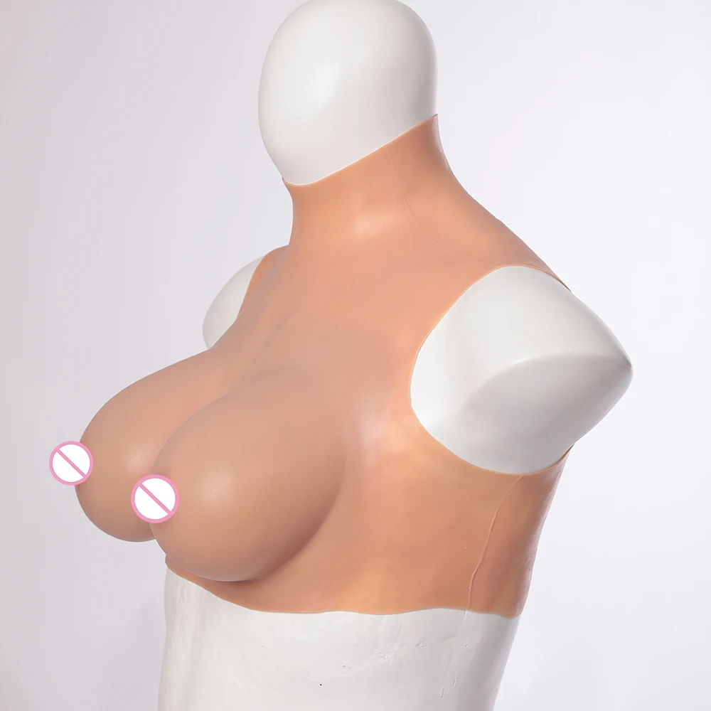 BCDEG Cup Silicone Breast Forms Breastplate For Sissy Fake Boobs Transgender Cosplay Crossdressing Boobs Cosplay Fake Chest Tits