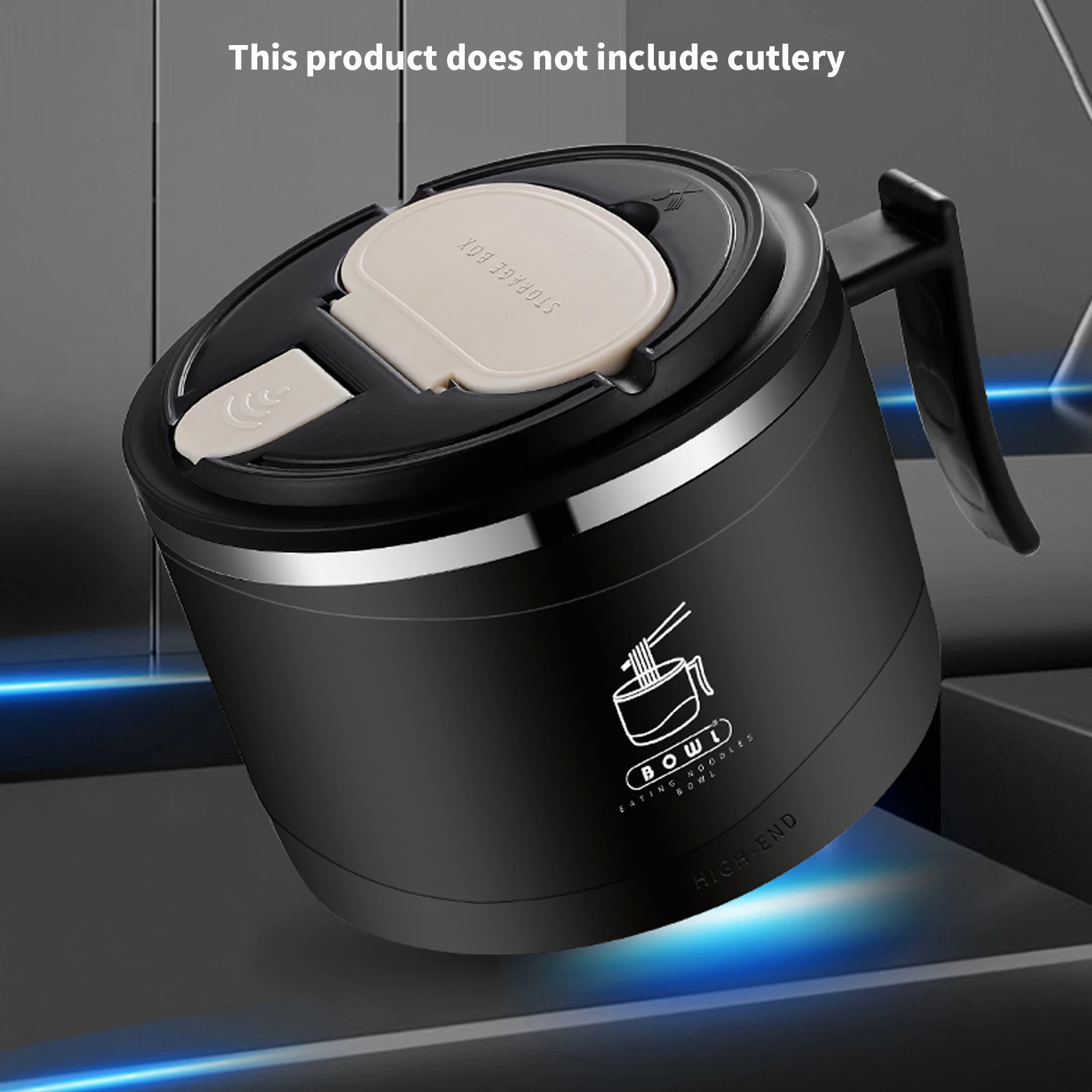 Tigela de ramen com tampa de a - Meal Prep Soup avaliação e preço