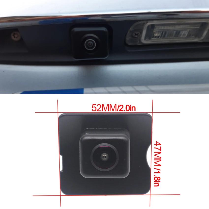 140 Degree 1080P HD CCD Special Vehicle Rear View Camera For Mercedes Benz GL Class X164 GL350 GL450 GL500 GL550 2007~2012