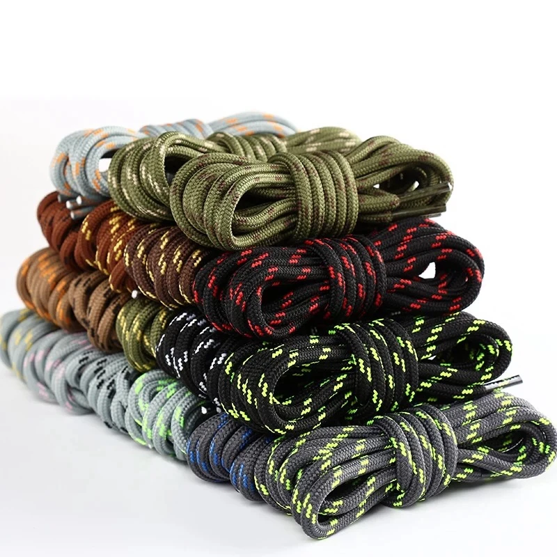Cordones redondos para zapatillas de deporte para niños, cestas de cordones para deportes al aire libre, senderismo, longitud de 100/120/140/160CM,