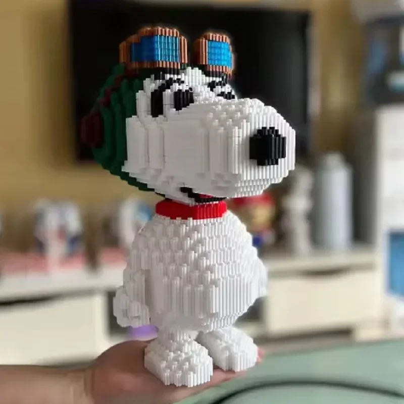 

Snoopy Building Block High-difficulty Three-dimensional Toy for Children's Birthday Gift Decorations