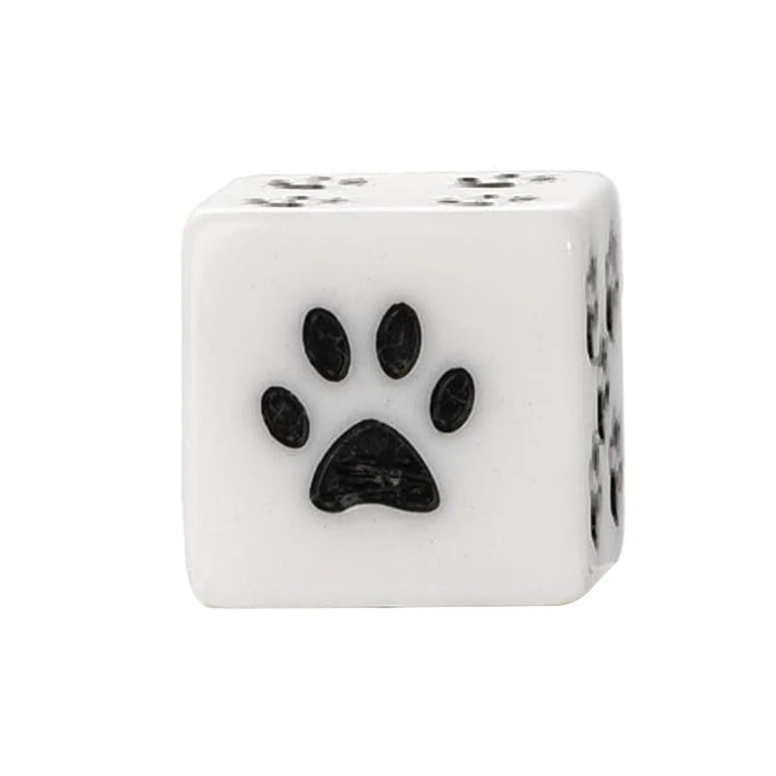 Base Battlefield Rocce D6 Set di dadi Piede di cane 6 pagine Dadi standard 6 dadi Accessori per feste Gioco da tavolo DND 16mm