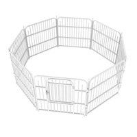 Large Folding Portable Metal Camping Dog Pet Pens Playpen & Run Puppy Fence Kennel Outdoor