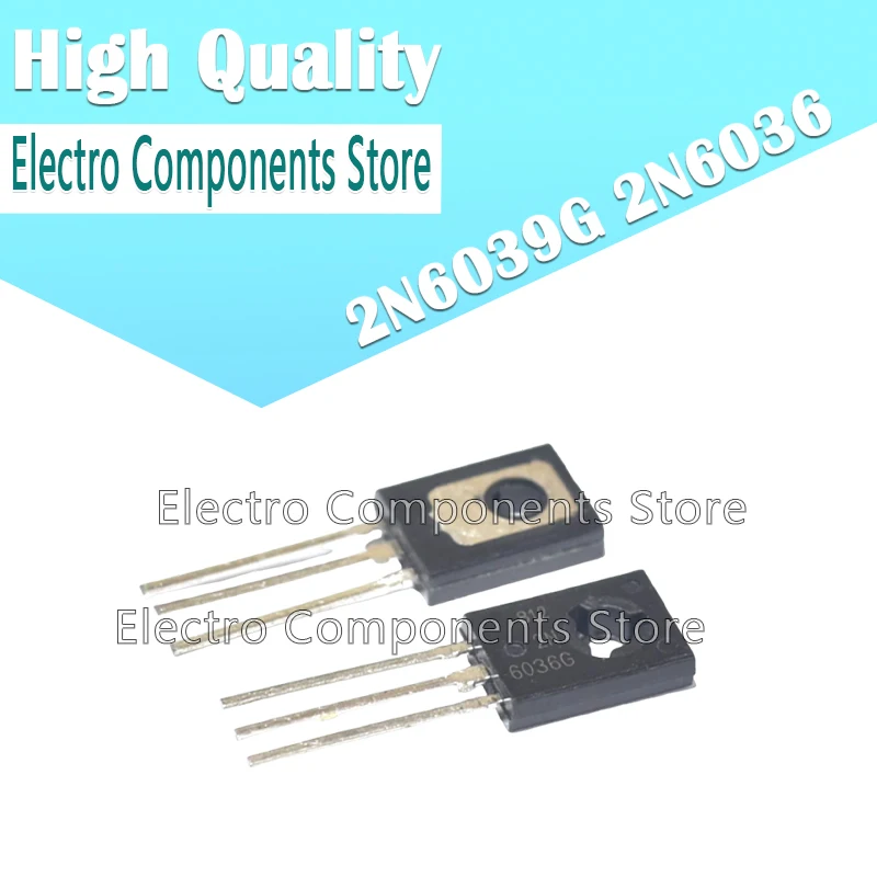 5 adet 2N6039G 2N6036 PNP Darlington güç transistörü TO-126 NPN Darlington transistör güç transistörü 2N6036G