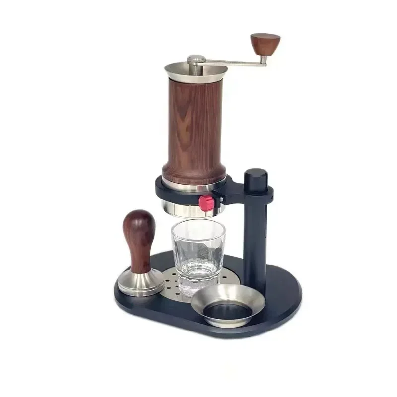 New Manual Coffee Maker Espresso Maker Italian Thickener Manual Home Outdoor Hand Press Coffee Machine Portable Grinder Machine