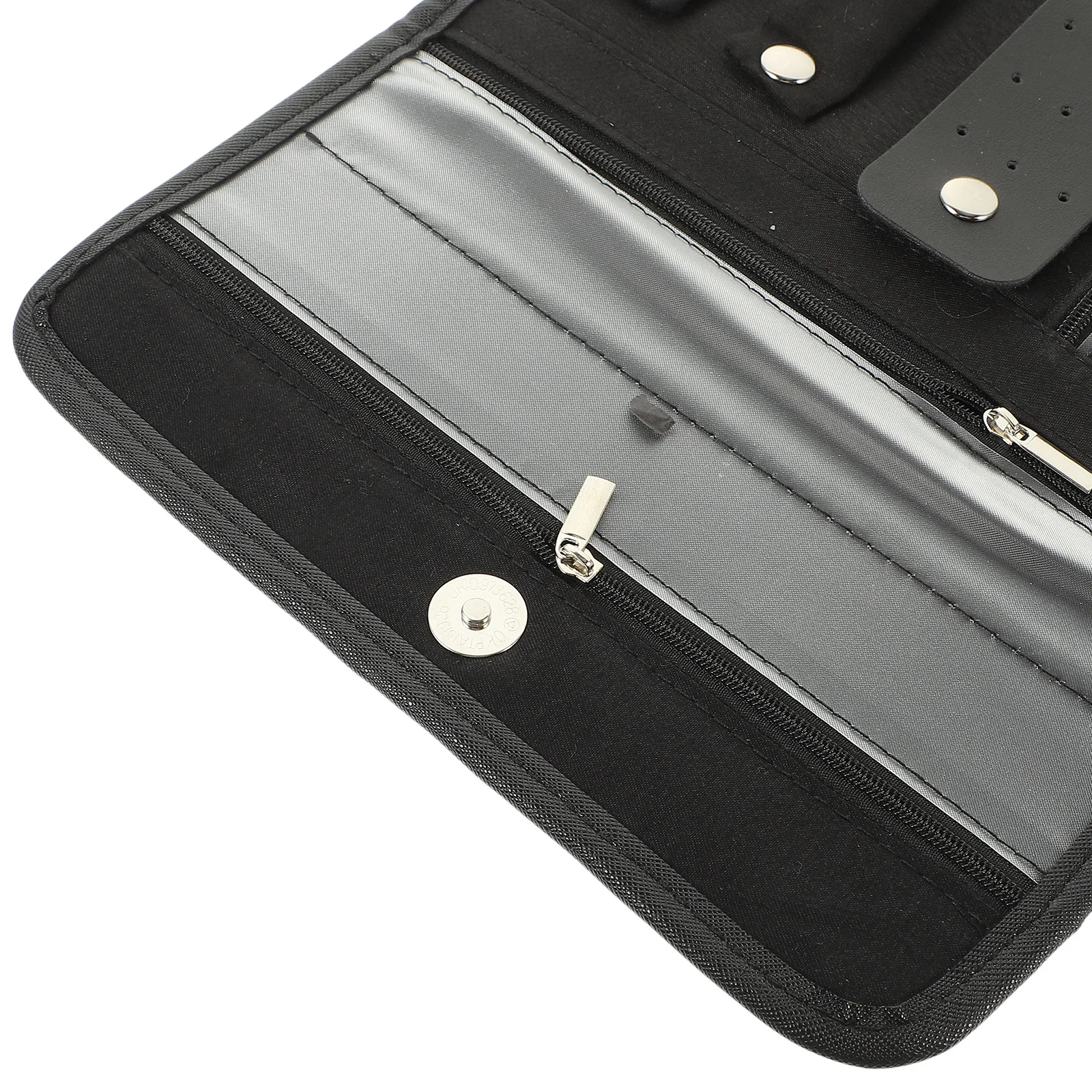 

Travel Jewelry Organizer Roll Bag Spacious Portable Foldable Pouch for Jewelry Storage and Protection on The