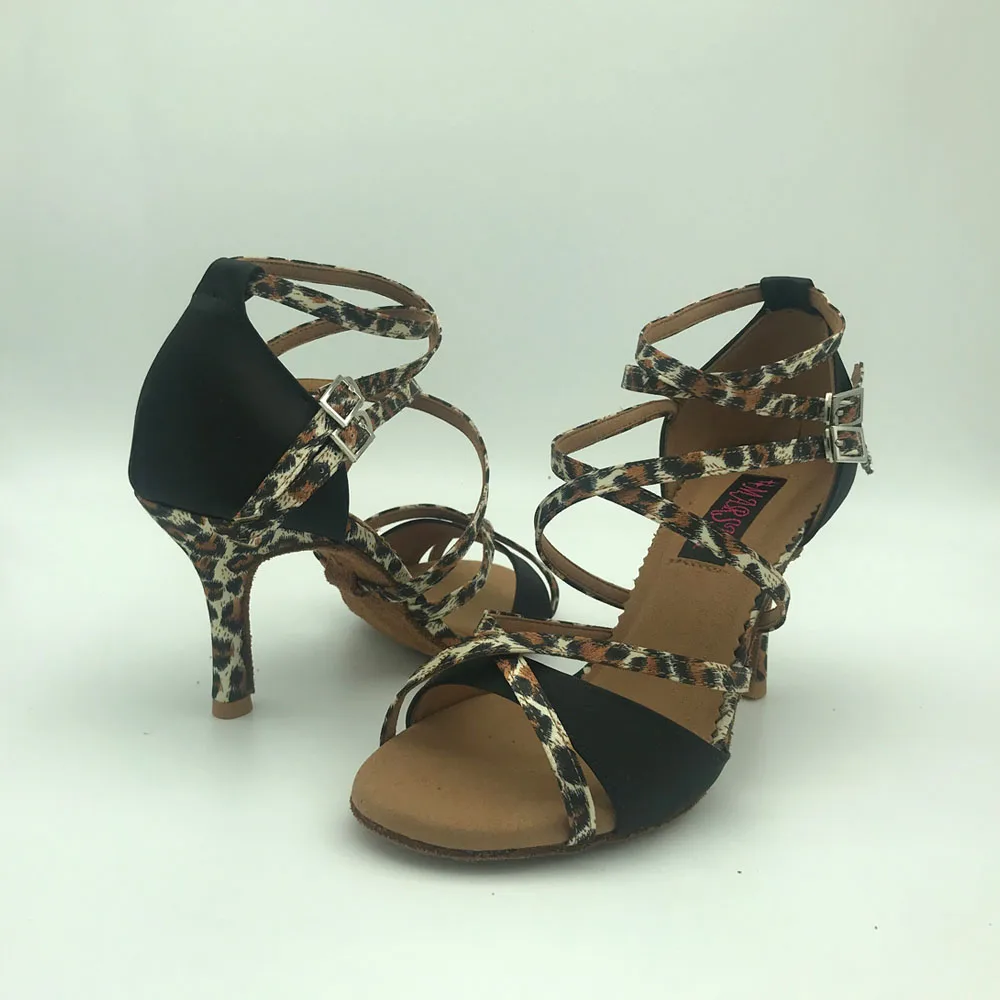 

Comfortable womens latin dance shoes tango ballroom salsa shoes 62312BLP low heel high heel available