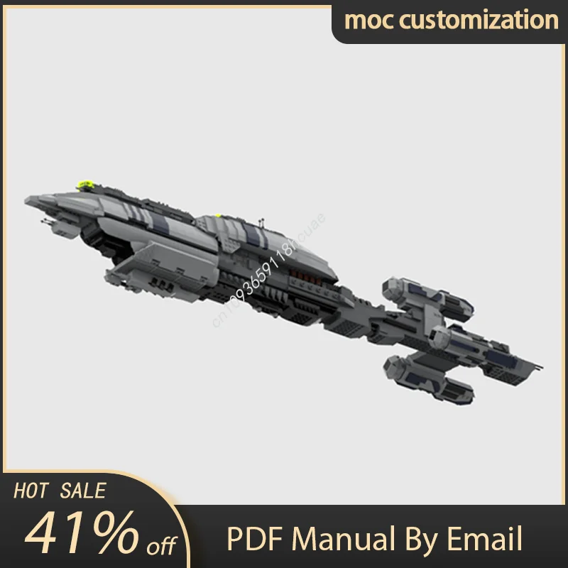 

3515 шт. MOC Recusant-класс легкий разрушитель звезда боевая модель строительный блок креативная сборка развивающие кирпичи игрушки подарок ребенку