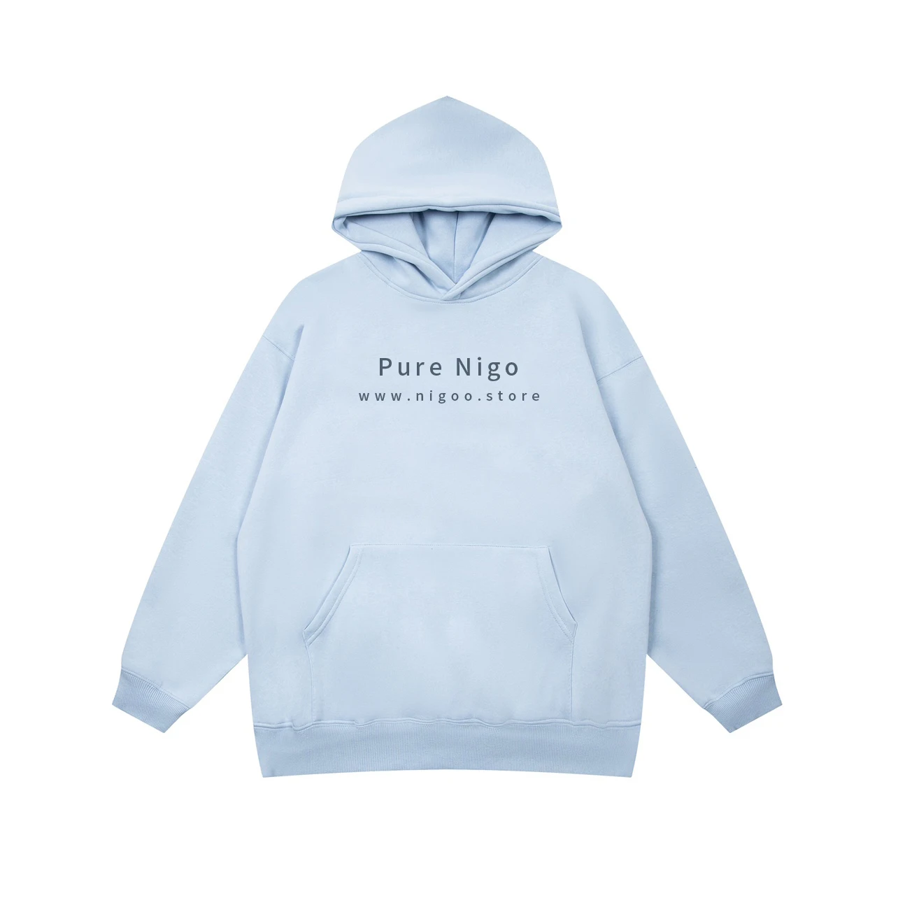 

NIGO Letter Monochrome Hooded Sweater Pullover #nigo5917