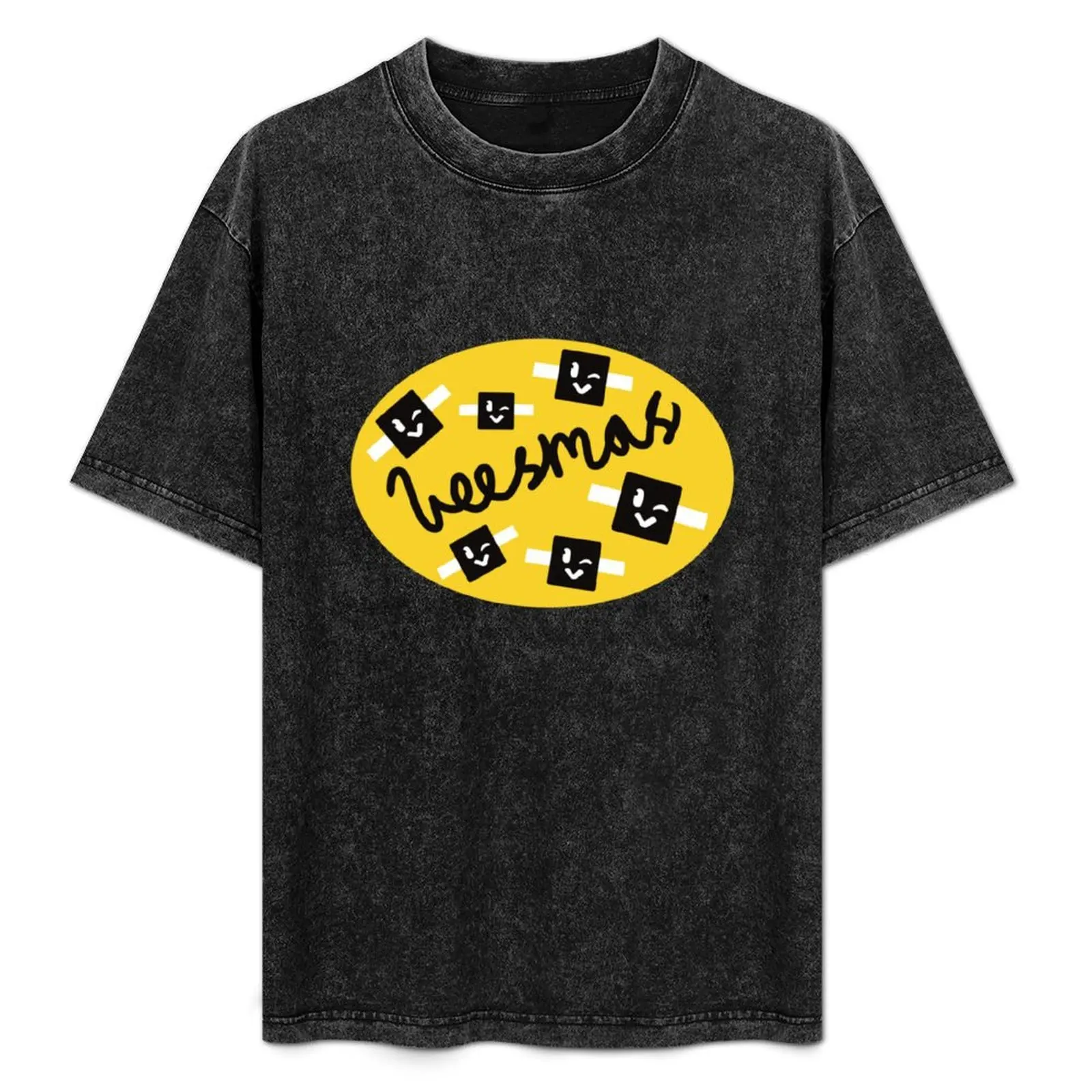 Happy Beesmas T-Shirt Everyday Wear Basic Short Sleeve Top