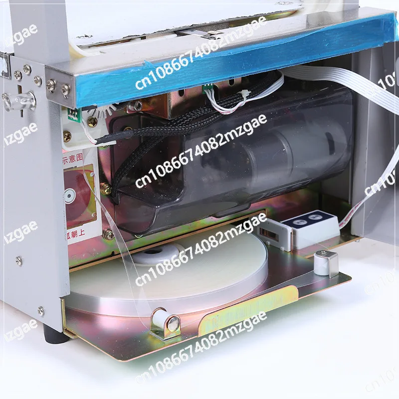 Small Automatic OPP tape Bundling machine Supermarket Vegetable baler Banknote Packer Strapping machine Tying machine