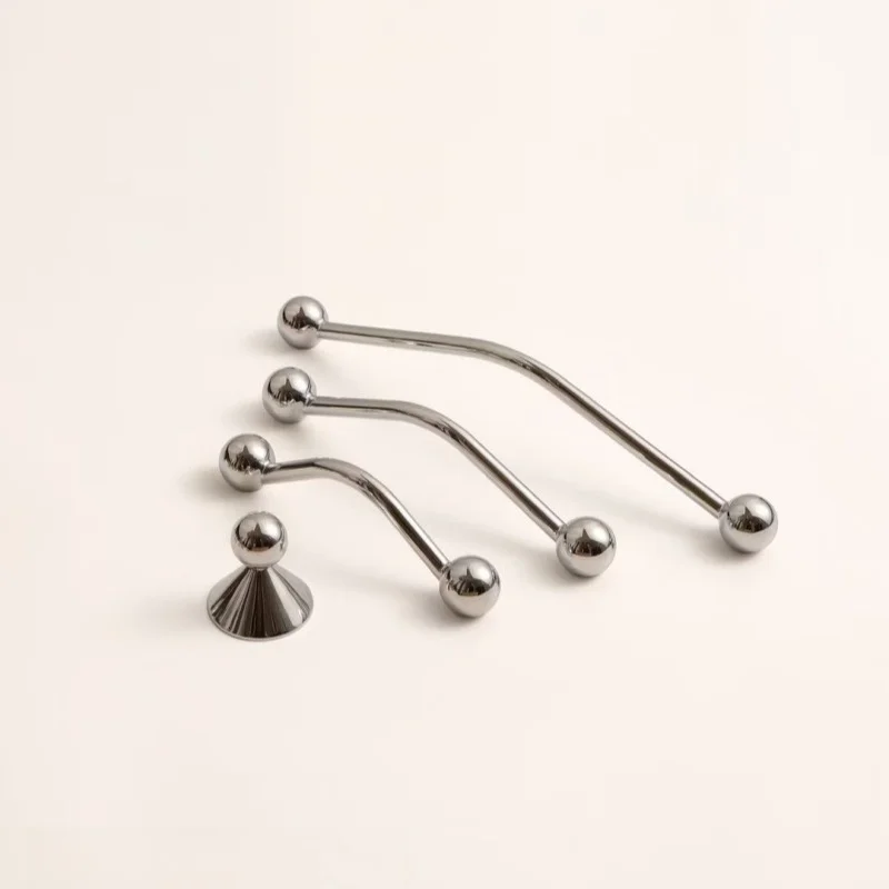 

Bright Chorme Furniture Handle Smiling Snowman Cabinet Handles Door Drawer Knobs Single Hole Cupbaord Wardrobe Closet Pulls Diy