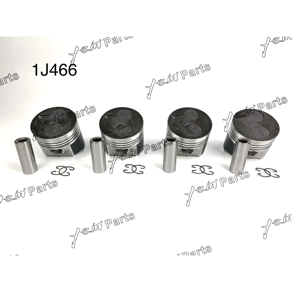 Hot Sell Pistons Set Oversize (+0.50mm) For Kubota V2403 1G796-2111,1G861-2113 Engine Parts