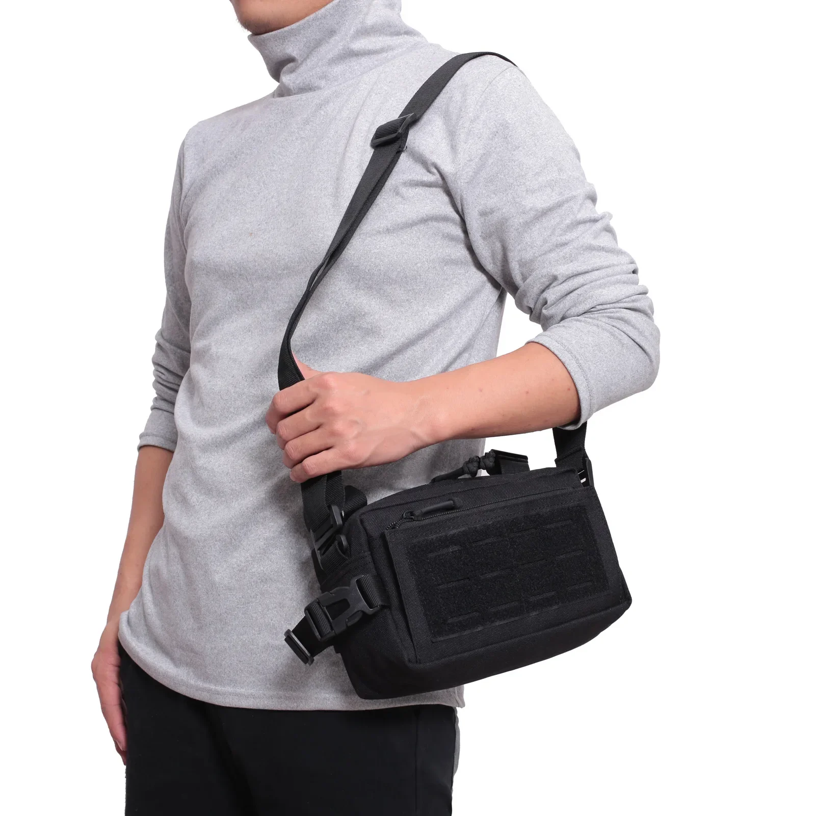 Outdoor Large-capacity Multi-functional Sports Crossbody Bag, Universal Shoulder Bag, Suitable for Cycling, Hiking and Traveling