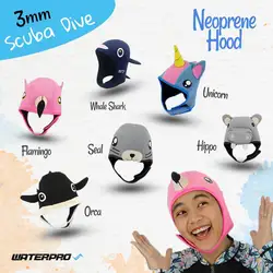 Water Pro 3mm Scuba Diving Neoprene Hood