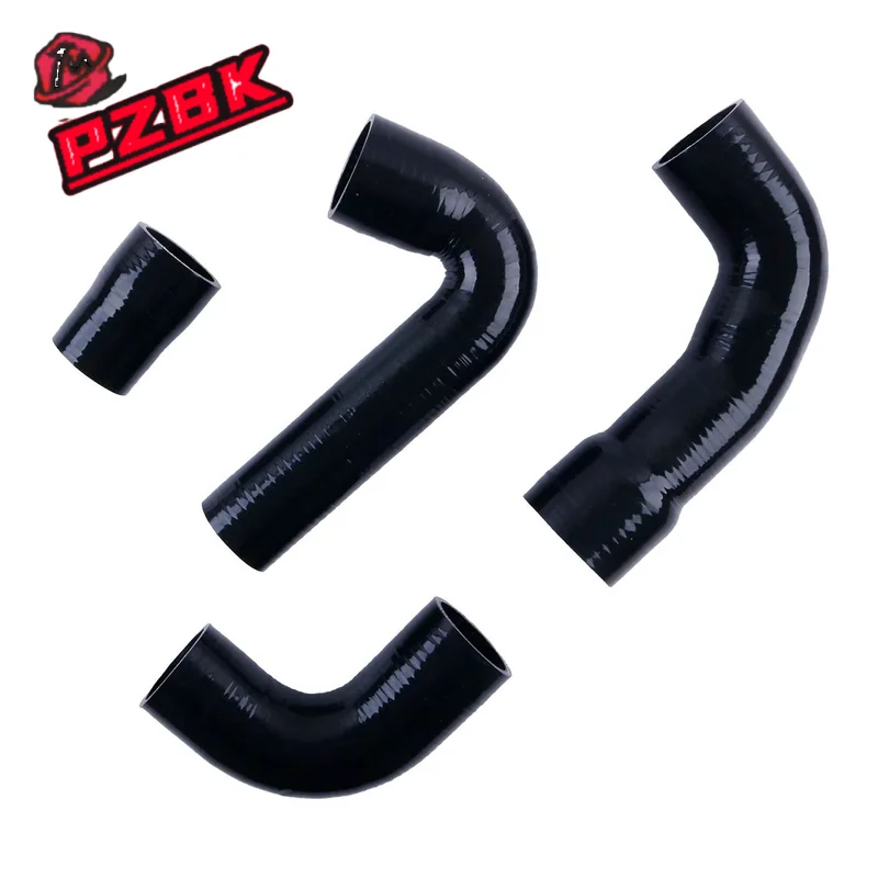 4PCS For 1983-1989 Fiat Uno Turbo IE 1.3 MK1 Silicone Turbo Boost Intercooler Hose Kit 1984 1985 1986 1987 1988