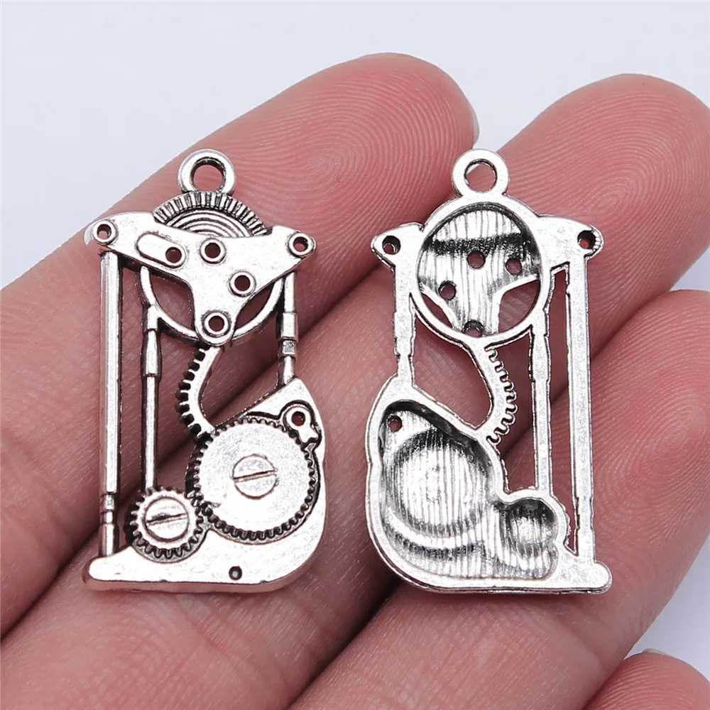 10pcs 32x17mm Alloy Charm Engine engine Pendant Crafts H1193